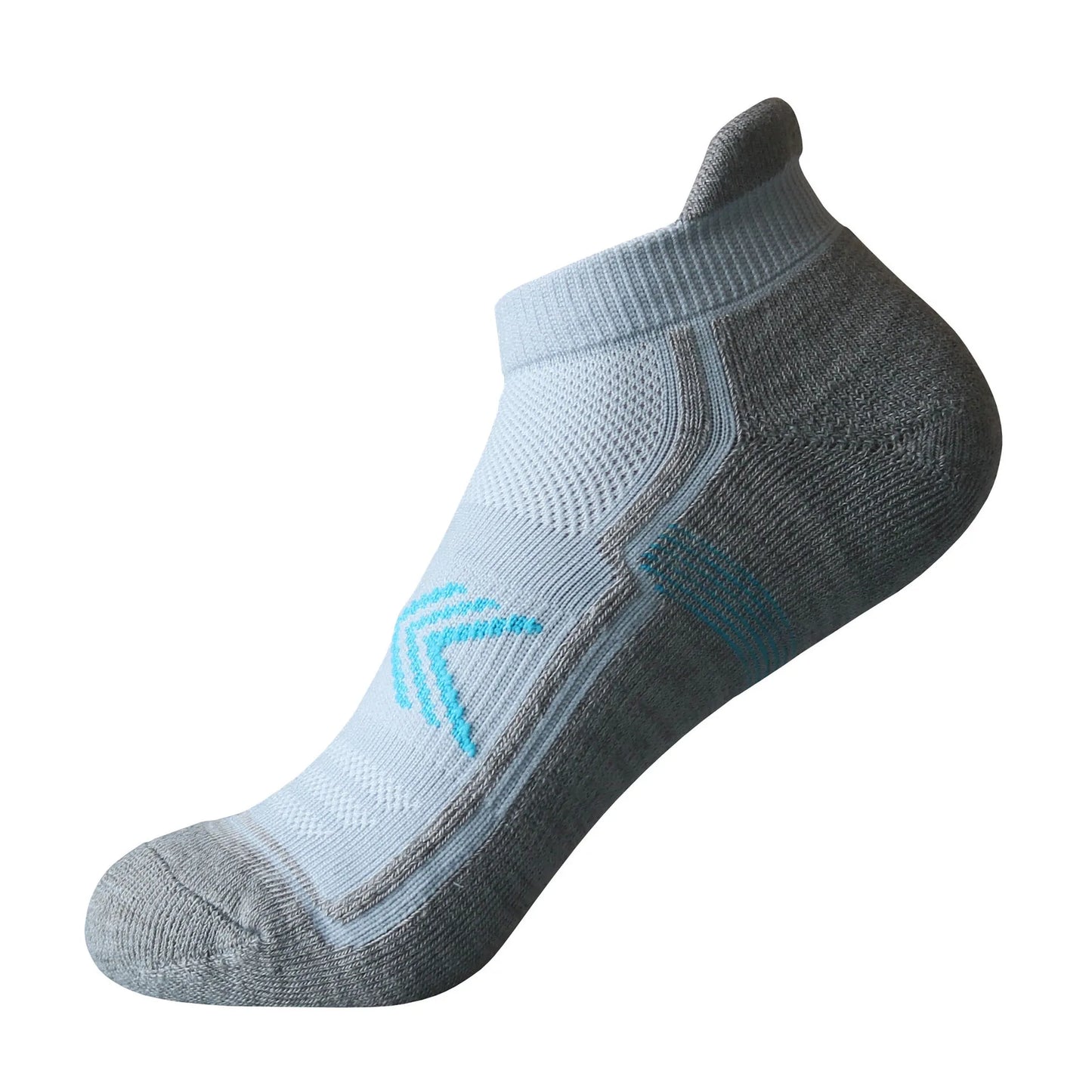 Calcetines para correr para mujer, transpirables, cortos, resistentes al desgaste.