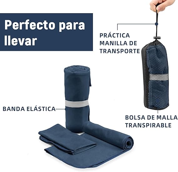 Toalla Microfibra Secado Rápido