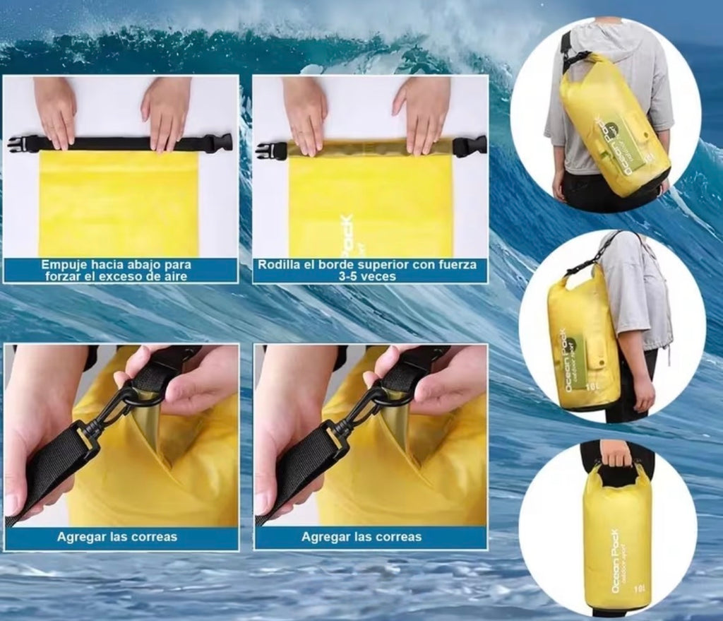 Bolsa seca impermeable 10L