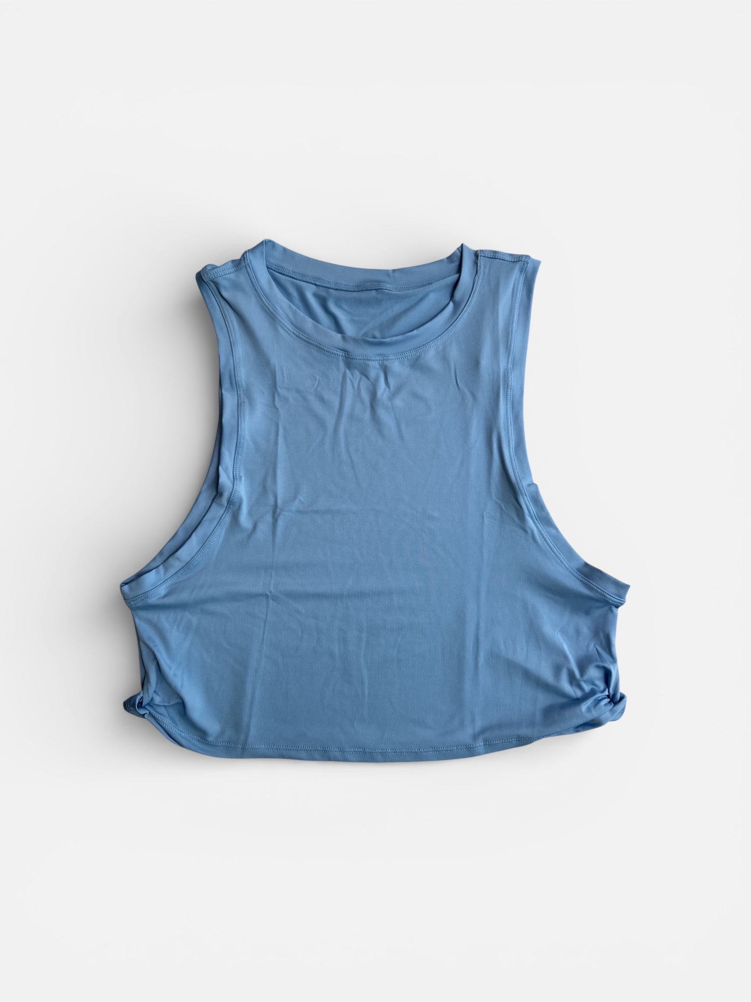 Top oversize sin mangas
