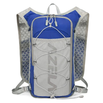 Mochila ligera para correr con chaleco de hidratación, ideal para senderismo, ciclismo y correr.