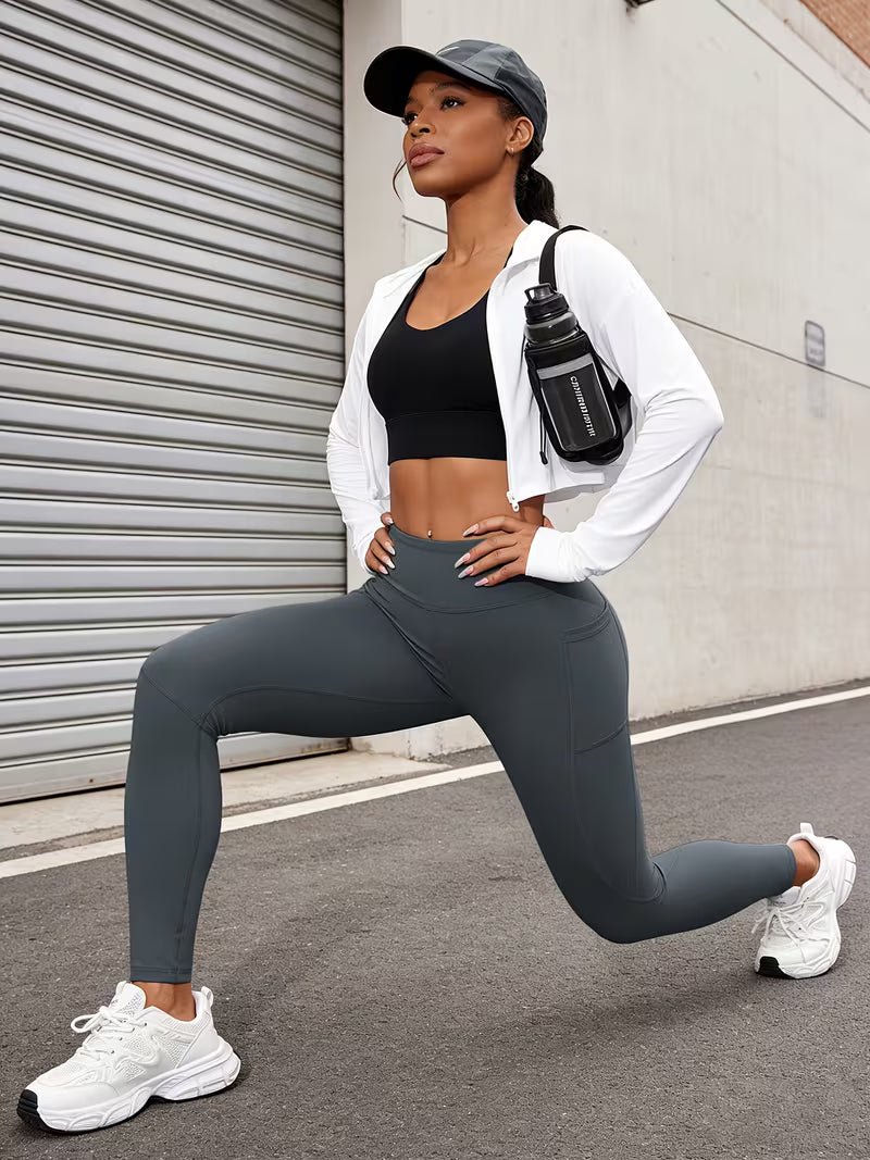 Leggings para yoga de cintura alta